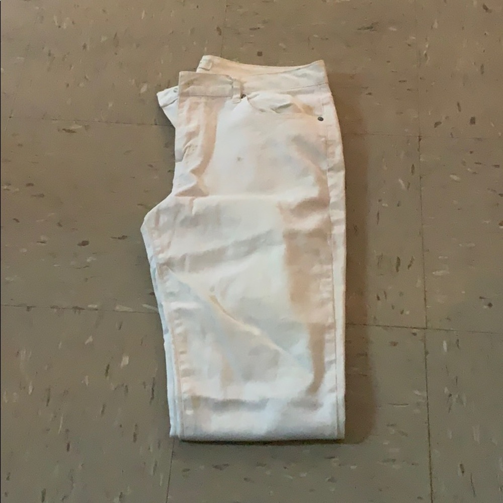 White jeans